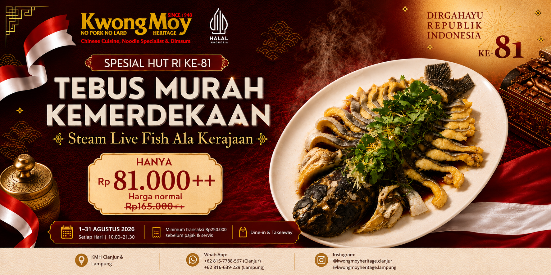 Tebus Murah Kemerdekaan